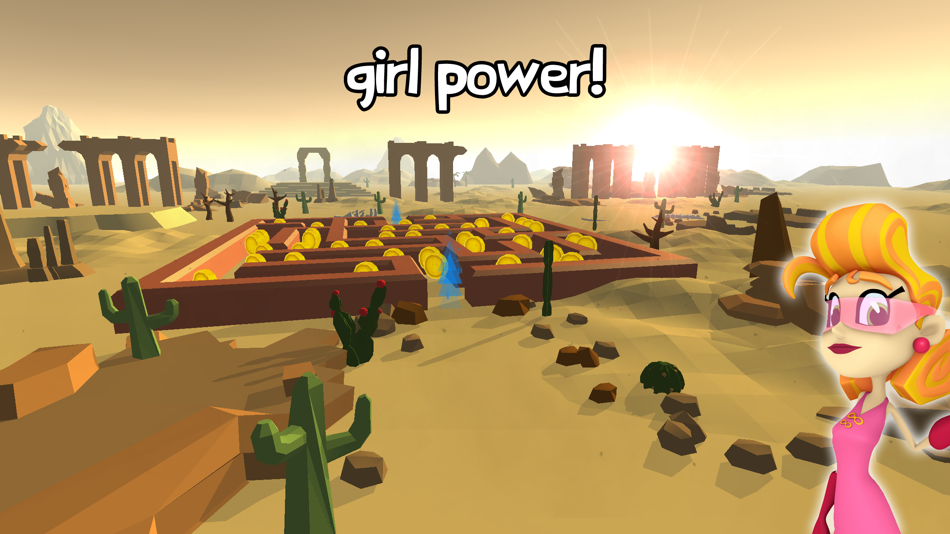 #2. 3D Maze 3 - Labyrinth Game (iOS) 由: Grzegorz Badurek