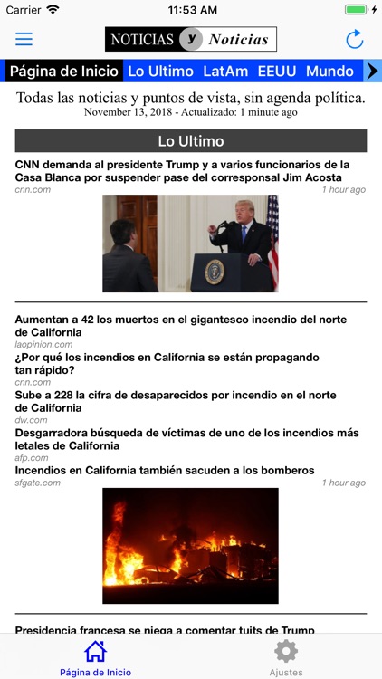 Noticias y Noticias