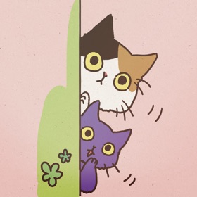 螢幕擷取畫面 (3) Black Cat and Calico Cat