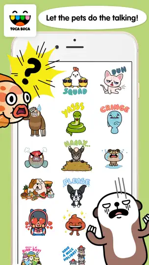 Captura de pantalla de Toca Life: Pet Moods en iPhone 1