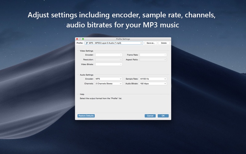 Any MP3转换器 screenshot