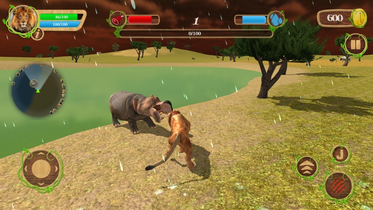 Wild Lion Family Simulator