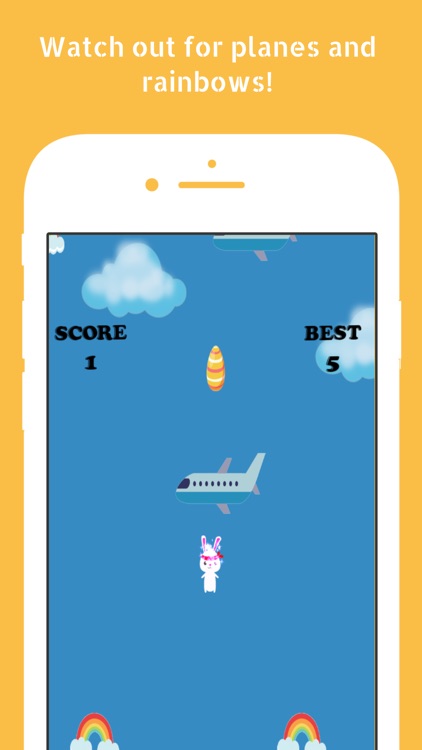 Easter Bunny goes Ninja - Tap screenshot-3