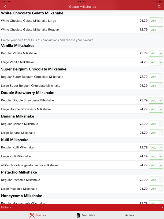 Ice Stone Gelato Batley