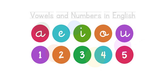 Vowels and Numbers in English