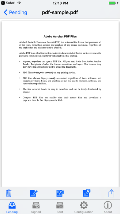 Screenshot #2 pour BioSigner
