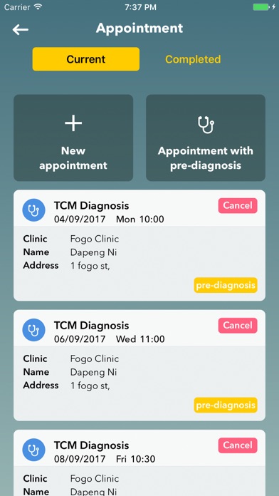 FoGo Clinic screenshot 2