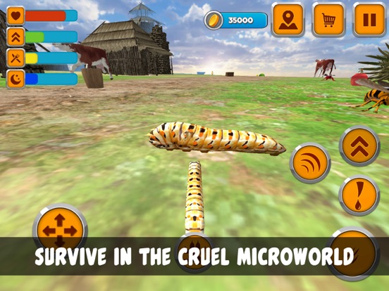 Screenshot #5 pour Caterpillar Insect Life Simulator