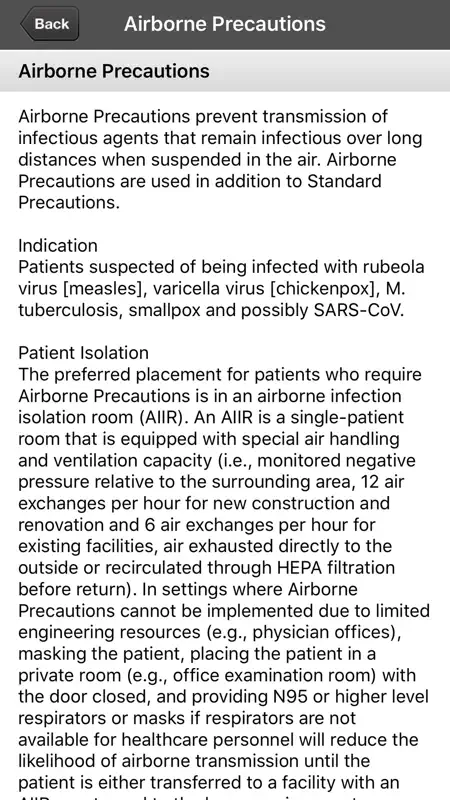 Infection Control Pocketbook screenshot 3 of 3