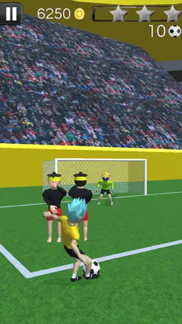 Game screenshot Fouls & goals Football – Soccer games to shoot  3D apk