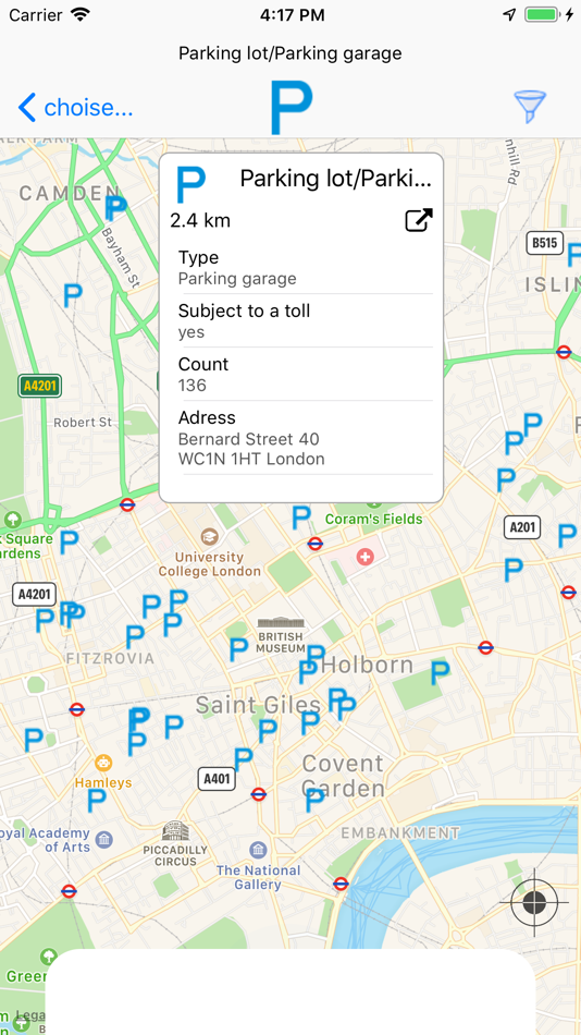 #1. Mobility Finder (pro) (iOS) Podle: Peter Bohl