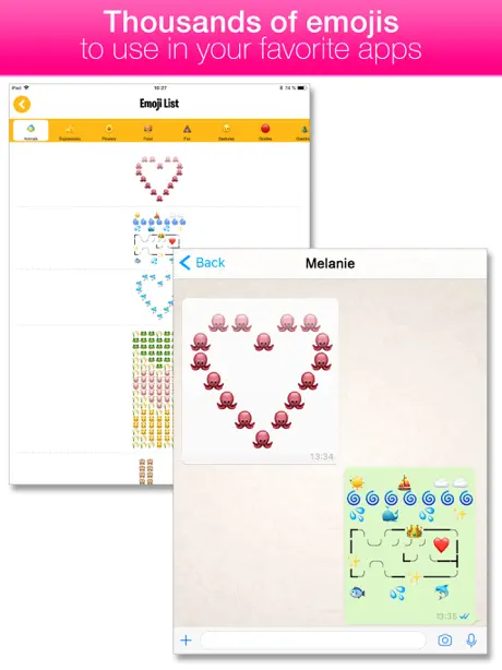 Emoji Keyboard PRO +