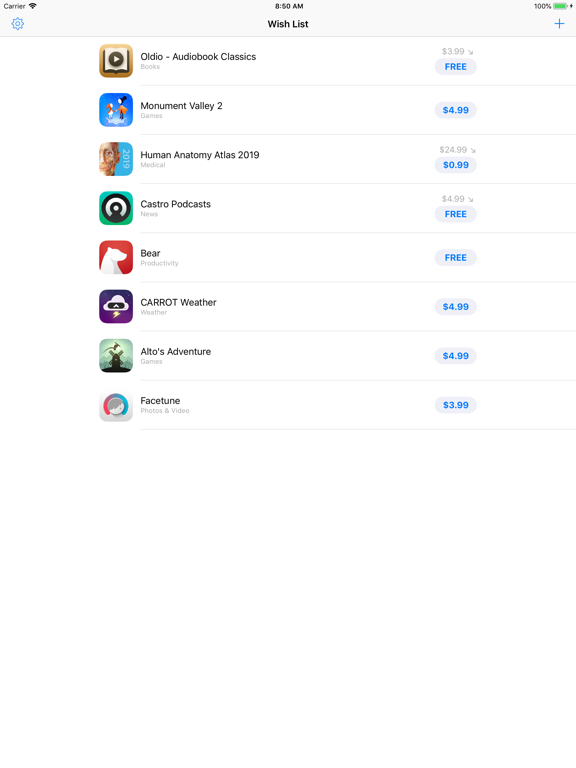 Screenshot #5 pour App Wish List & Price Tracker