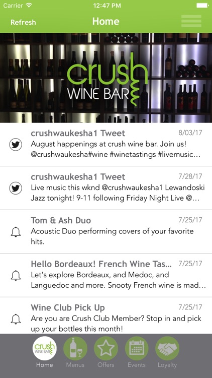 Crush Wine Bar