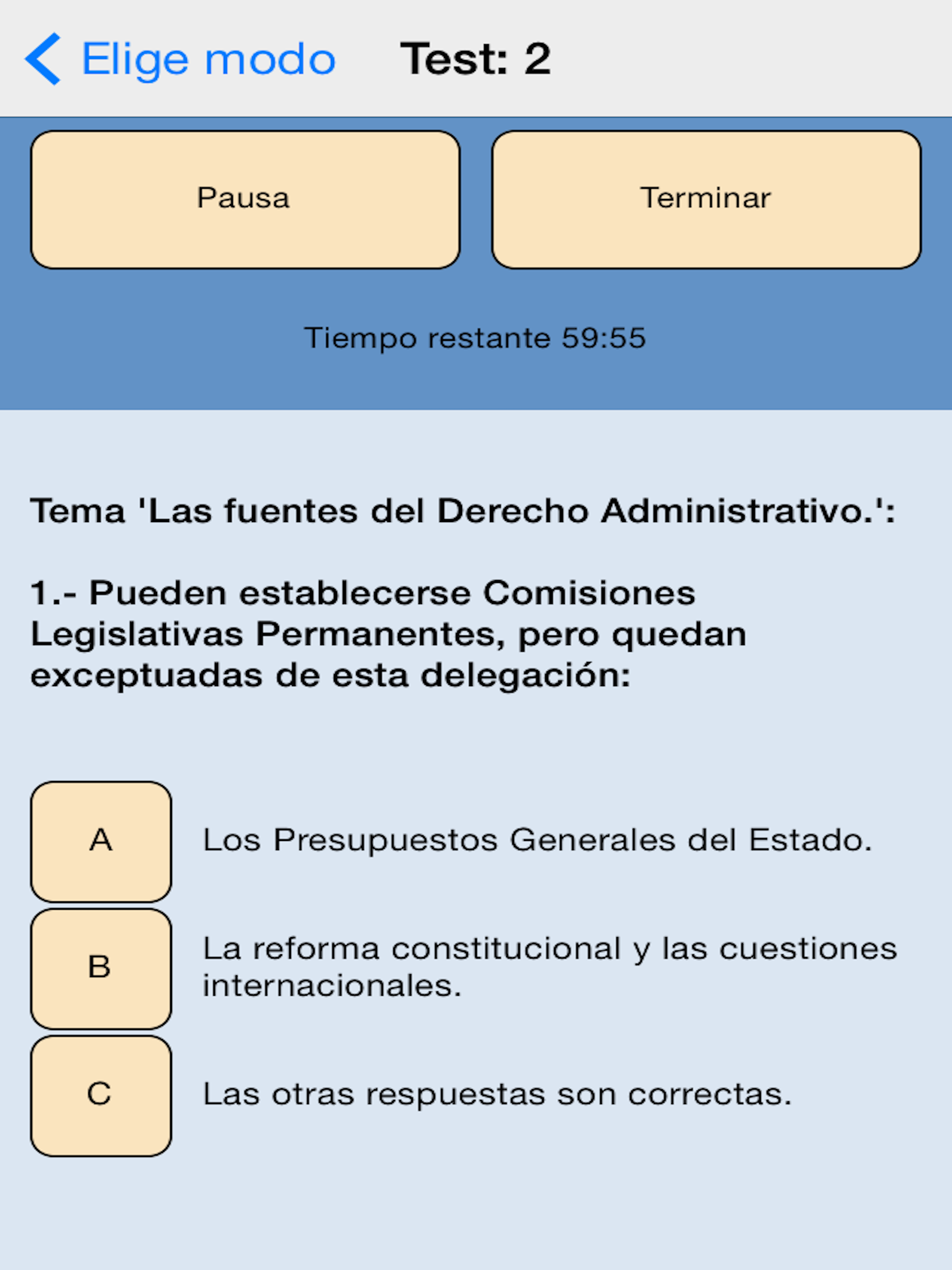 TestOpos Inst. Penitenciarias