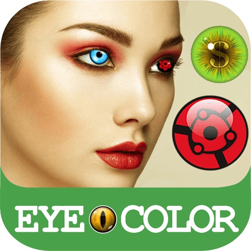 Queen Orange Anime Eye Colored Contacts  by Colored Contacts  Medium