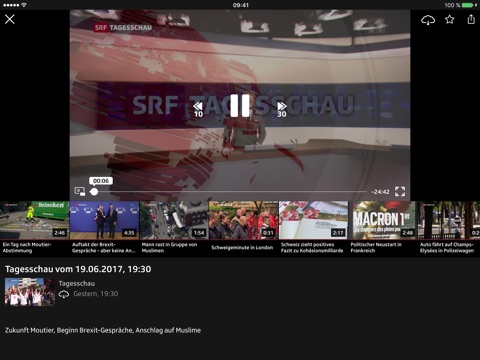 Play SRF: Streaming TV & Radio screenshot 3