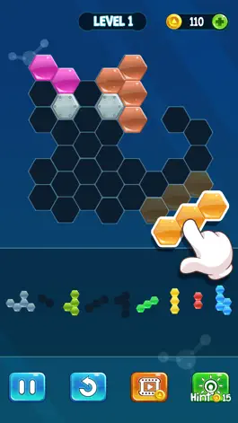 Game screenshot Hexa Block Tangram Puzzle hack
