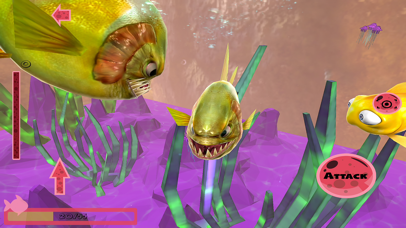 DRAGON PIRANHA FEED AND BATTLE screenshot 2