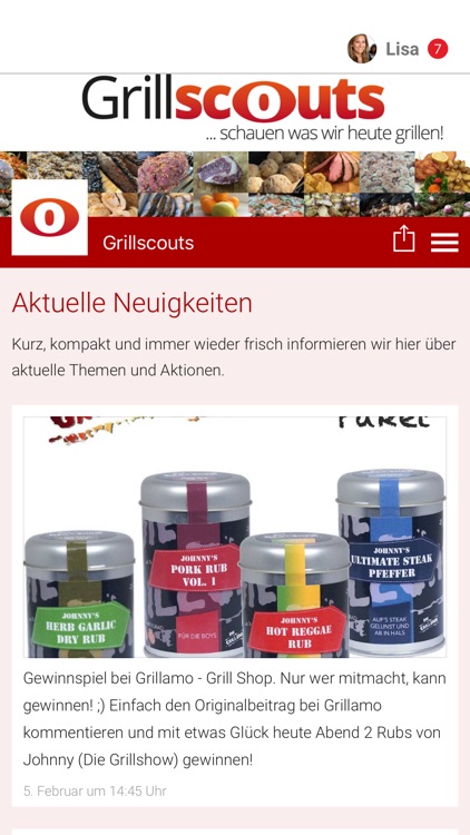 Grillscouts - Grillrezepte