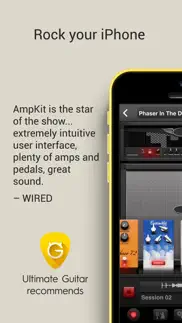 ampkit - guitar amps & pedals iphone screenshot 1