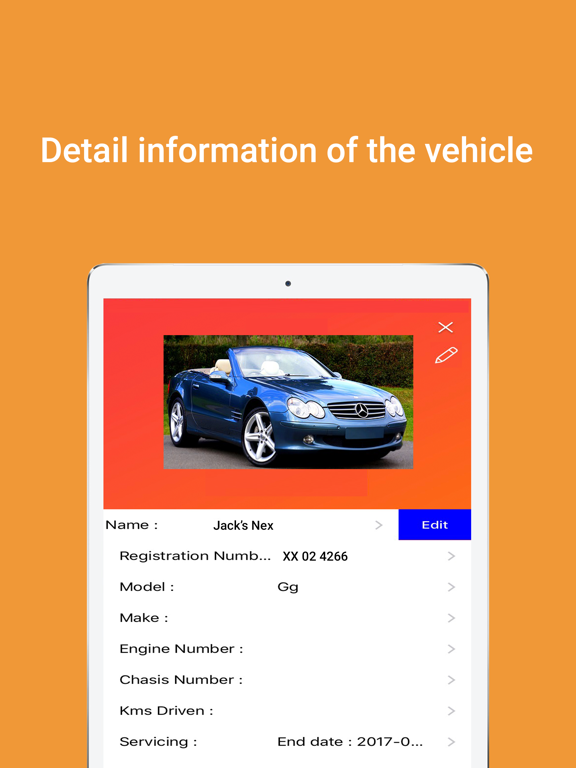 Fleet Reminder iPad screenshot