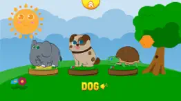 funny animals: play and learn! iphone screenshot 2