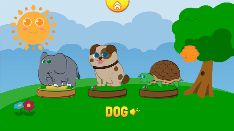 Funny Animals: Play and learn! screenshot 2