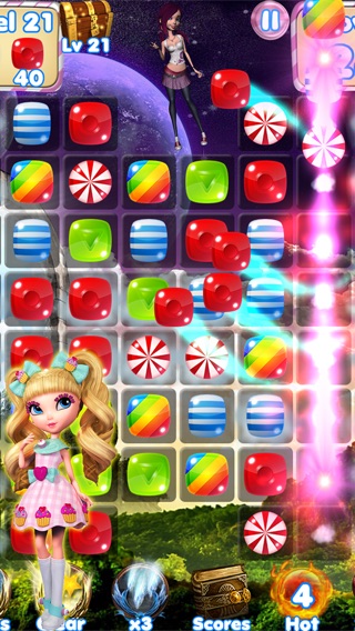Candy Girl - Mini bubble gamesのおすすめ画像4
