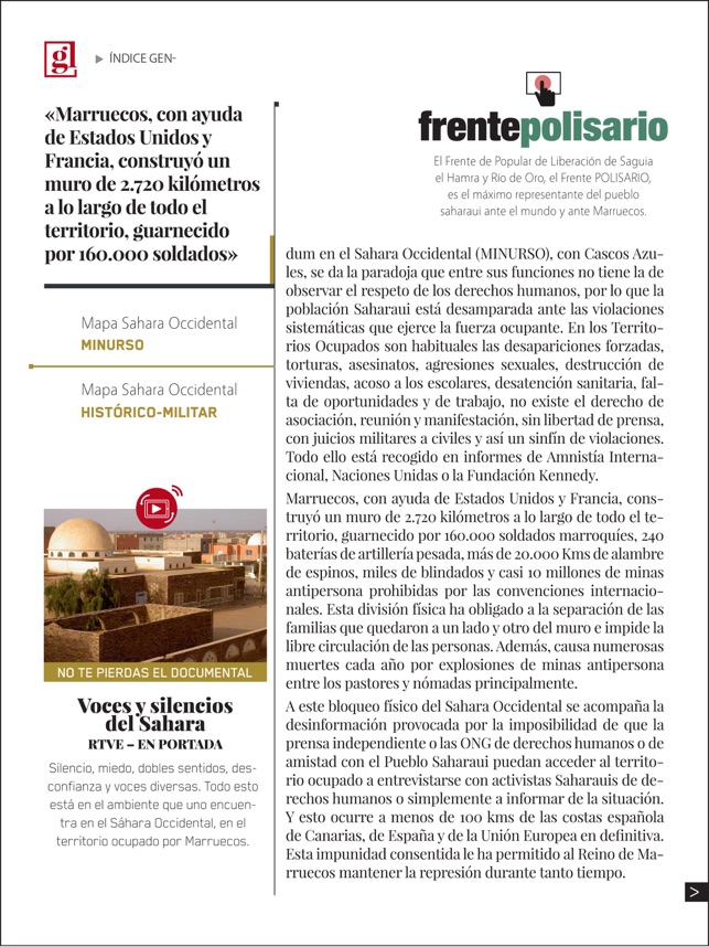 Global Solidaridad Sahara(圖2)-速報App