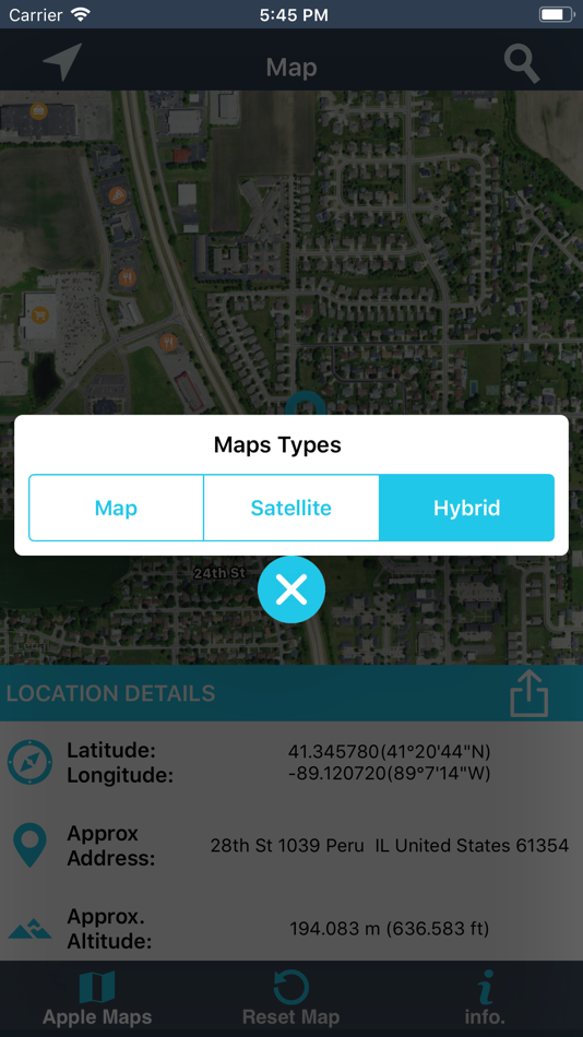 #10. Find My Location details (iOS) Podle: p swagath