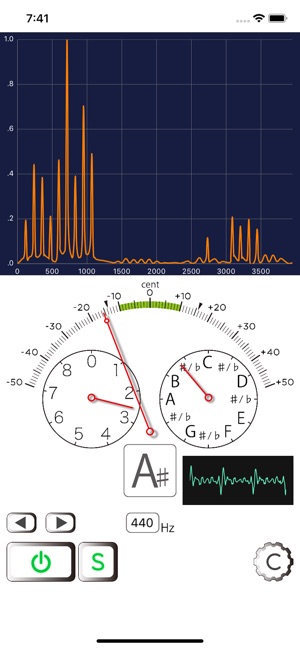 Tonegraph - Instrument Tuner(圖5)-速報App
