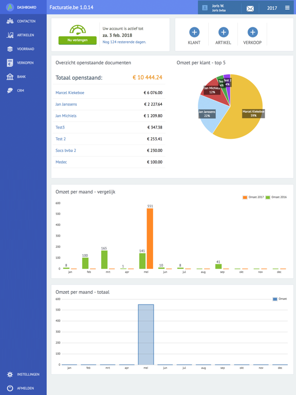 Facturatie.be app screenshot 3