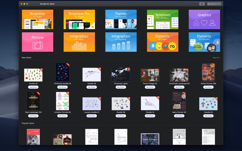 Bundle for iWork -GN Templates