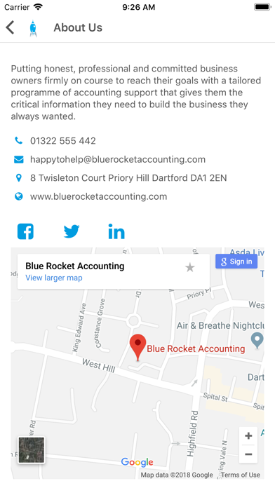 Blue Rocket Accounting screenshot 2