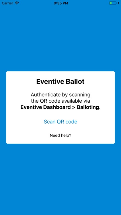 Eventive Ballot