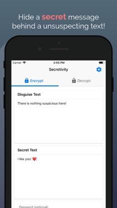Secretivity – Lock & Hide Text screenshot 1