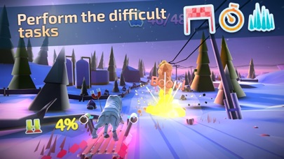 Animal Adventure Downhill Rush screenshot 4