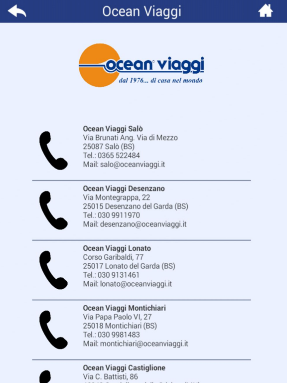 Screenshot #5 pour Ocean Viaggi
