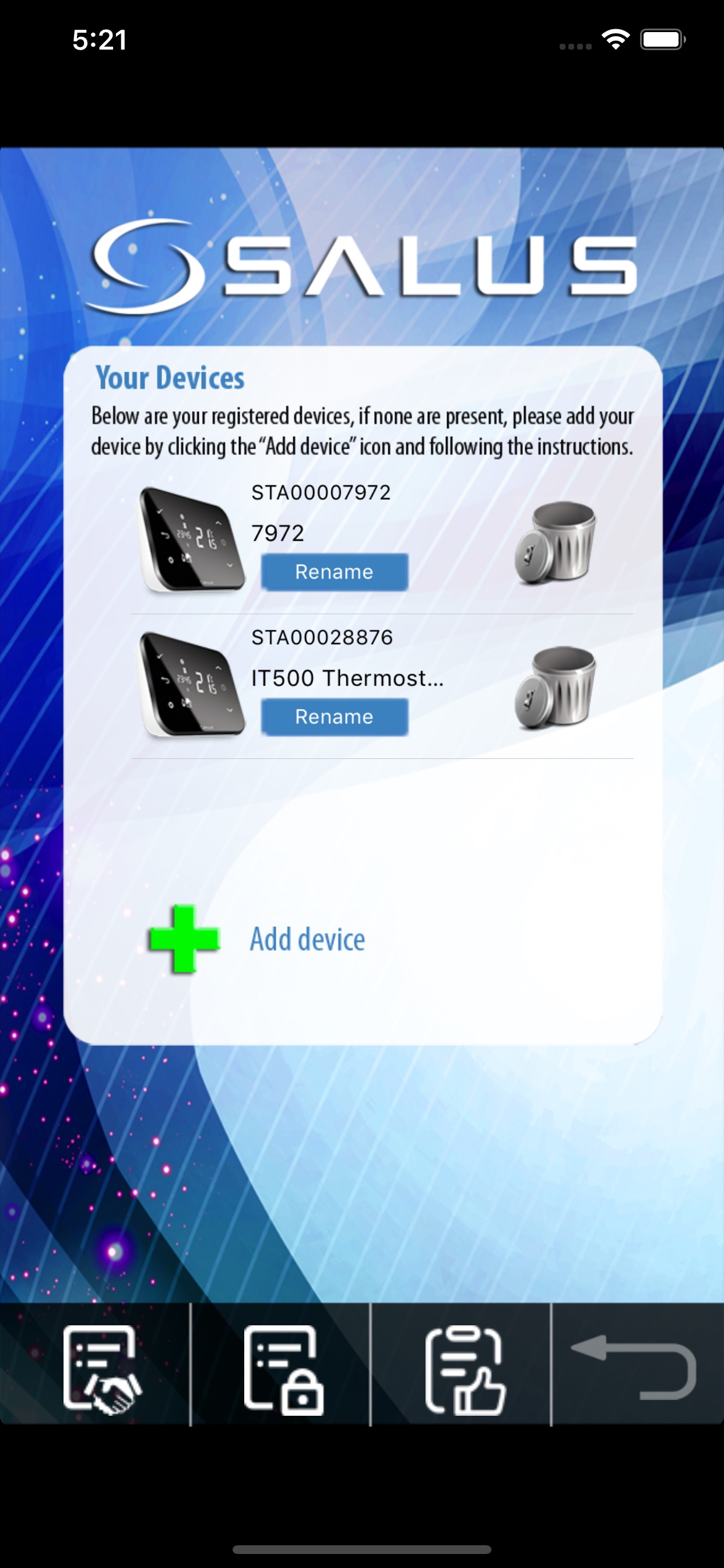 iT500 screenshot 2