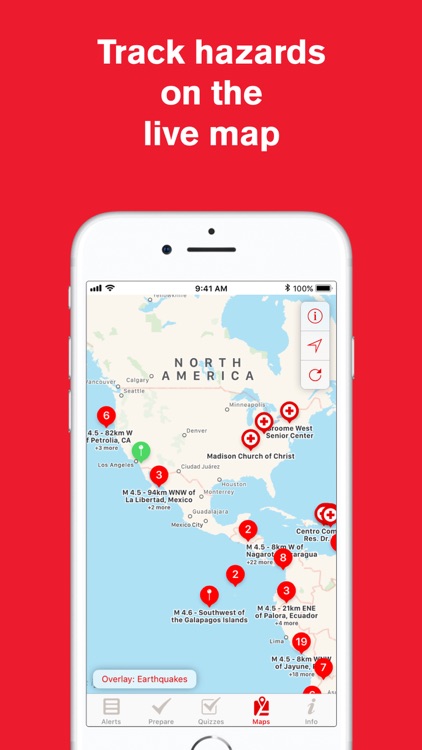 Earthquake: American Red Cross