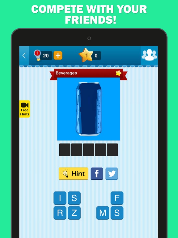 Food Quiz: Guess the Brand iPad screenshot