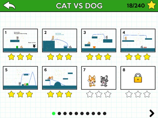Screenshot #6 pour Brain It On! : Cat & Dog