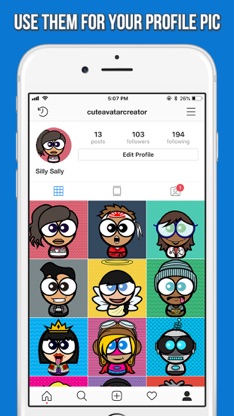 Cute Avatar Creator screenshot 2