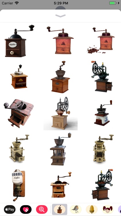 Coffee Grinder Stickers