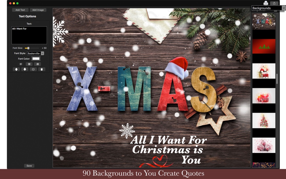 #4. Christmas Card Message - Text (macOS) 由: Clovis Michel Pedroso Picanco