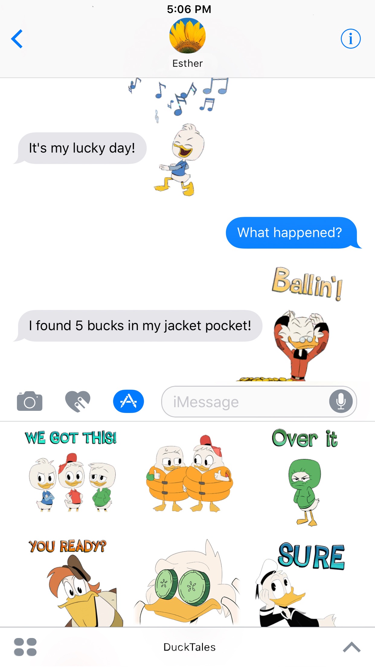 Screenshot 3 of Disney Stickers: Ducktales