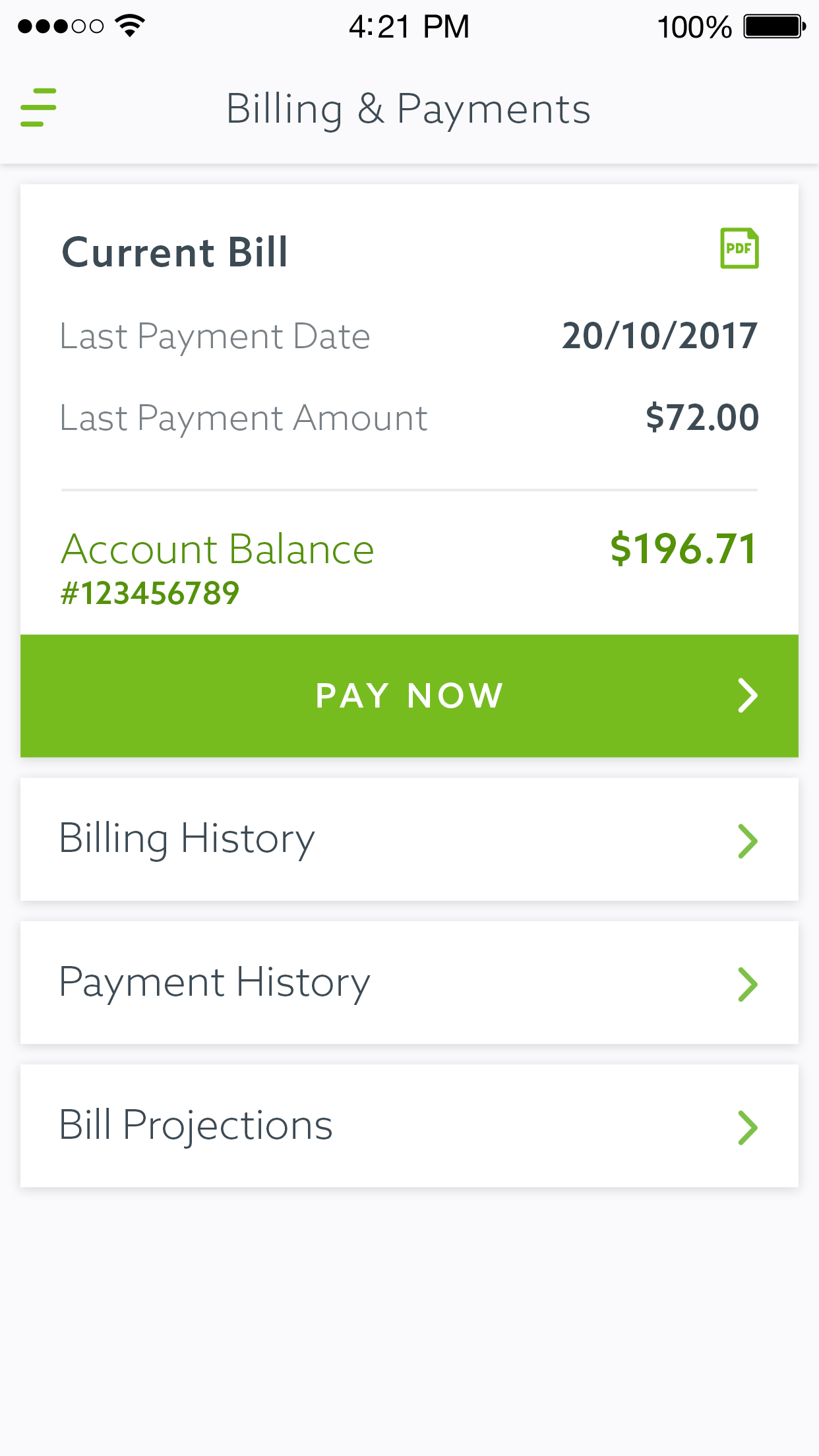 Energy Advisor screenshot 3