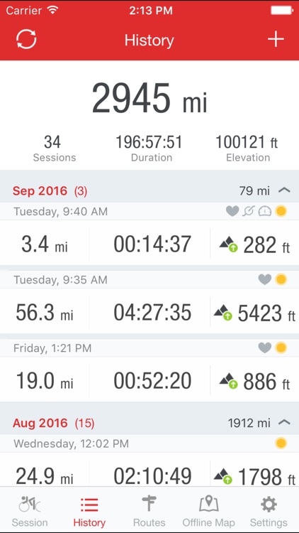 Runtastic Road Bike GPS