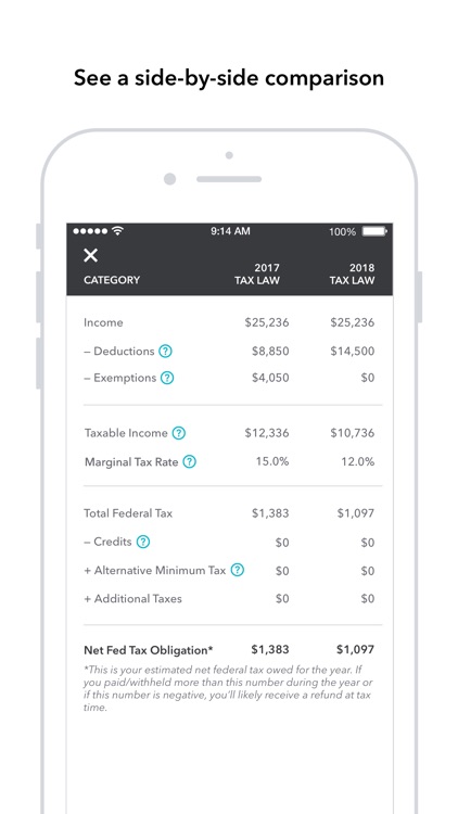 TaxCaster: Tax Calculator screenshot-4
